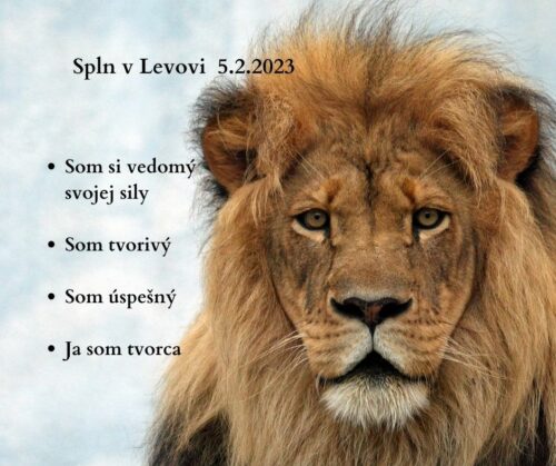 Spln v Levovi a naša tvorivá sila